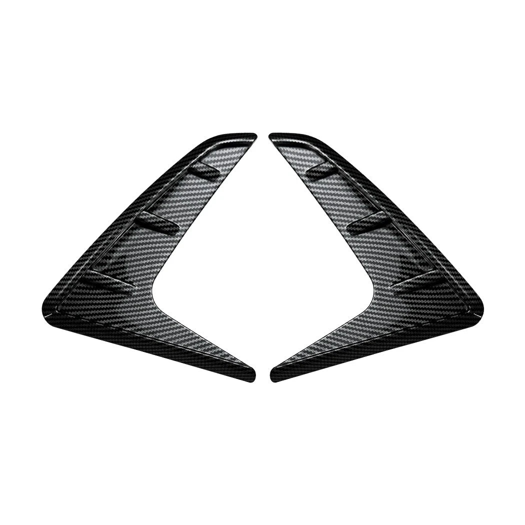 2X Carbon Look Side Fender Vent Duct Trim for BMW 3-Series G20 G21 (2019–Present)