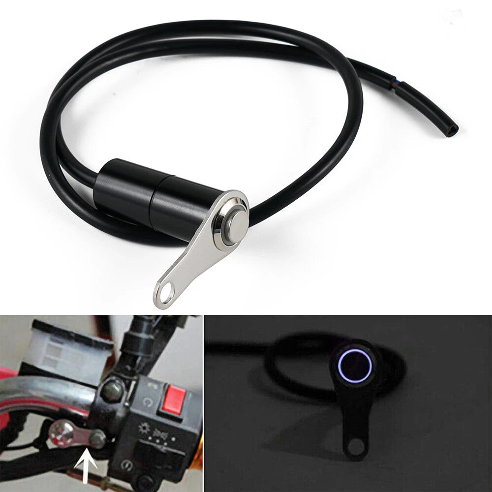 LED Handlebar Clamp Switch for Motorcycle (12V)
