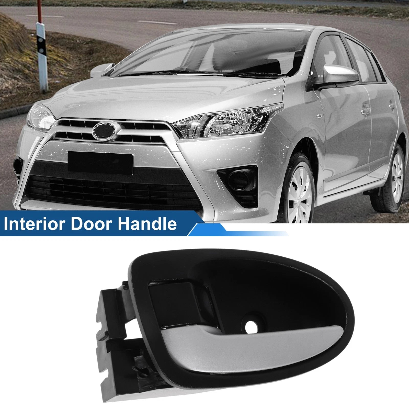 Front Passenger Side Interior Door Handle Replacement for Toyota Yaris (2008–2013)