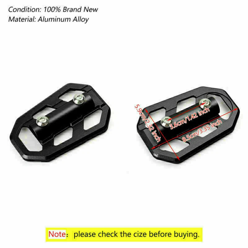 Foot Pegs Footrests for BMW G310GS (2017–2019), S1000XR (2015–2019), R1200GS (2013–2019) T9