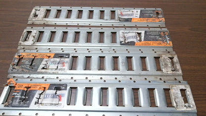 4 Pack Horizontal E Track Tie-down Rail Kit for Universal Applications (Used)