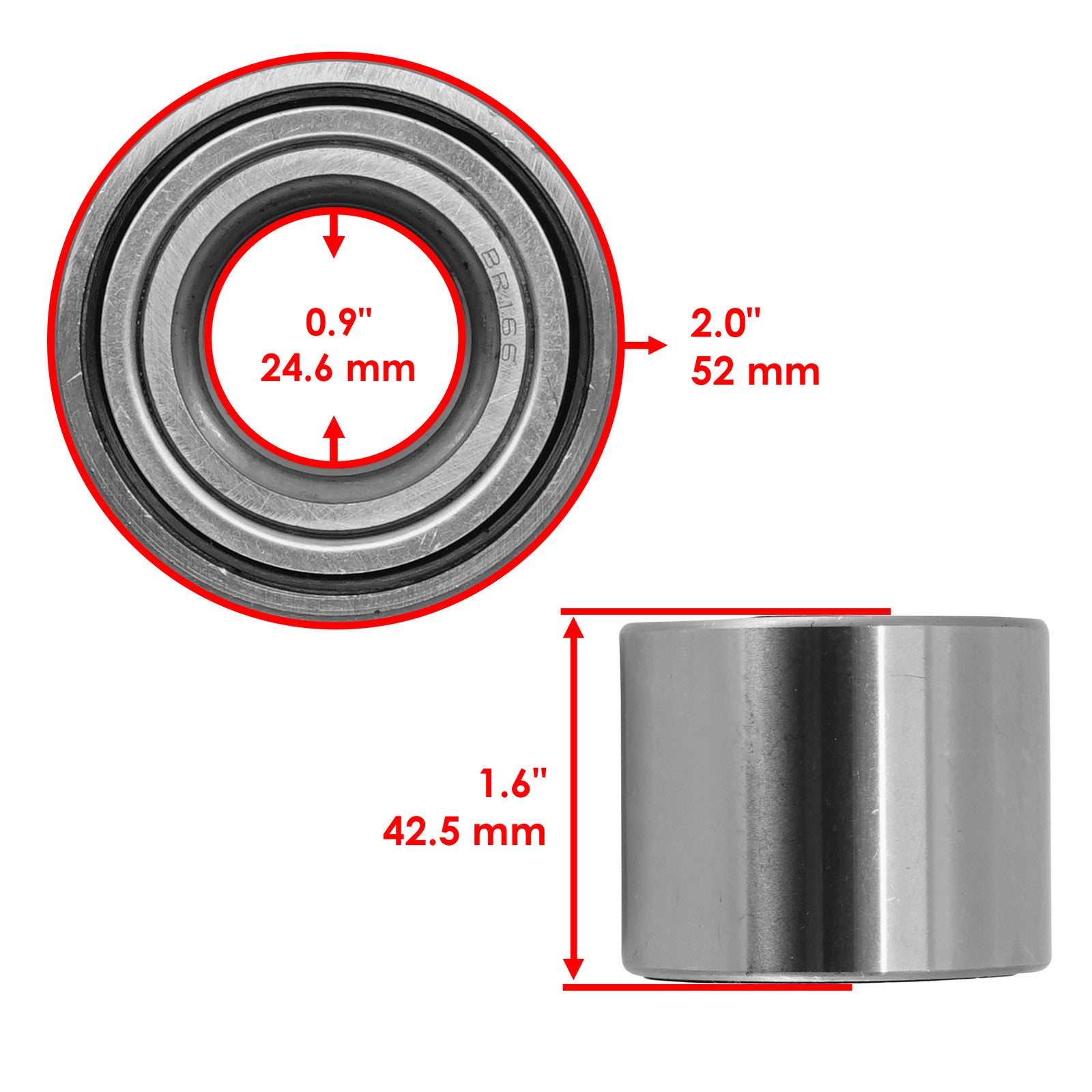Axle Drive Shaft Bearing Replacement for Kawasaki Mule 4000 (2018–2019)