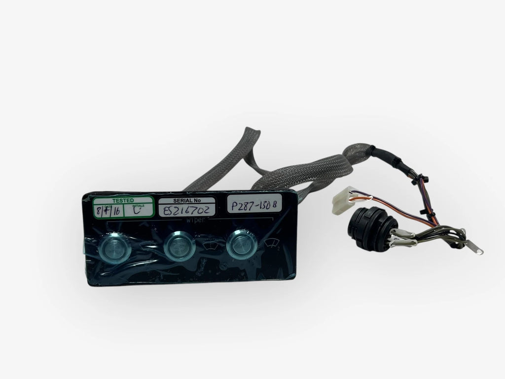 Marine Dual Windshield Wiper Panel, 3 Button, 24V for Custom