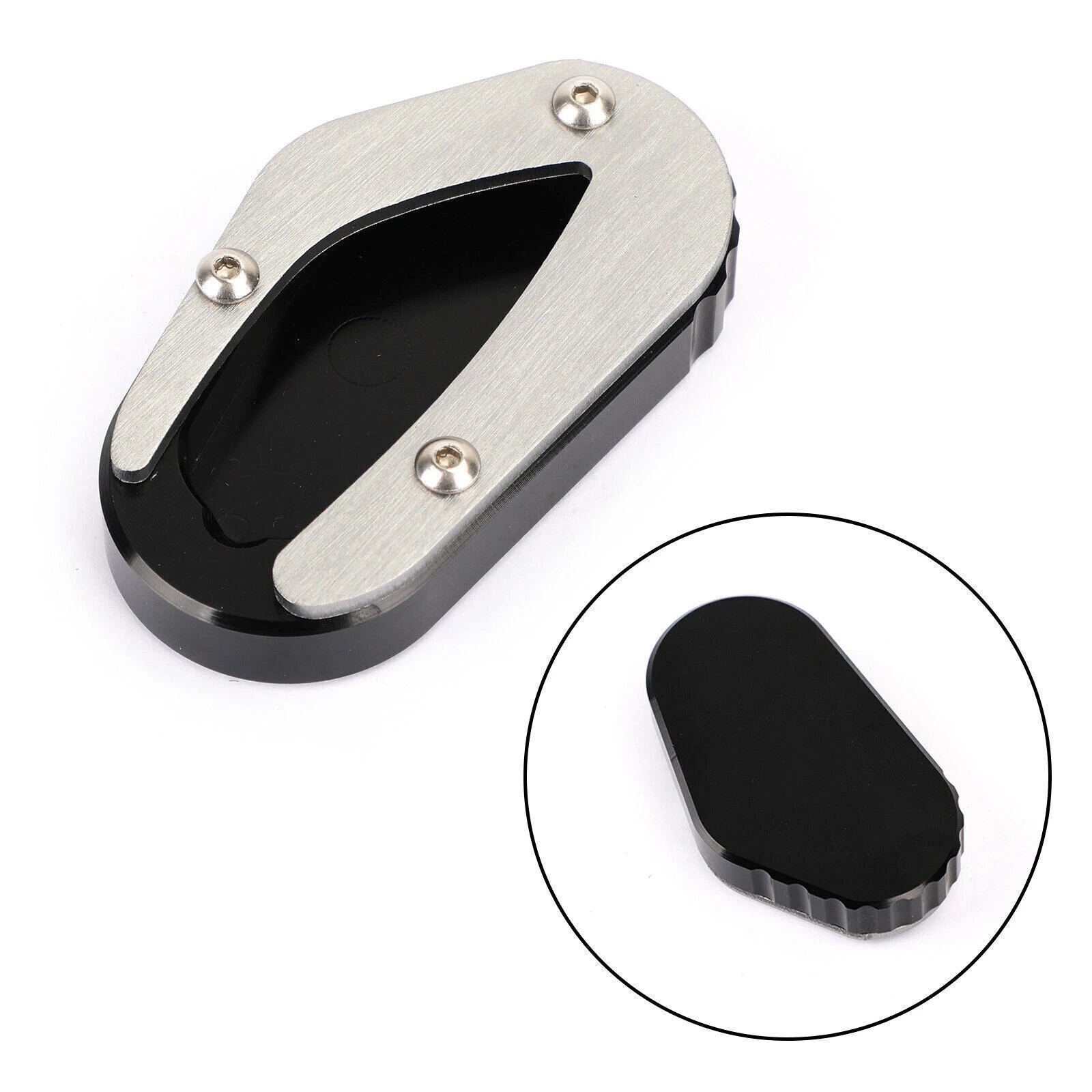 Kickstand Enlarger Plate Pad for Triumph Bonneville T100 (2018–2020) T120 (2016–2020)
