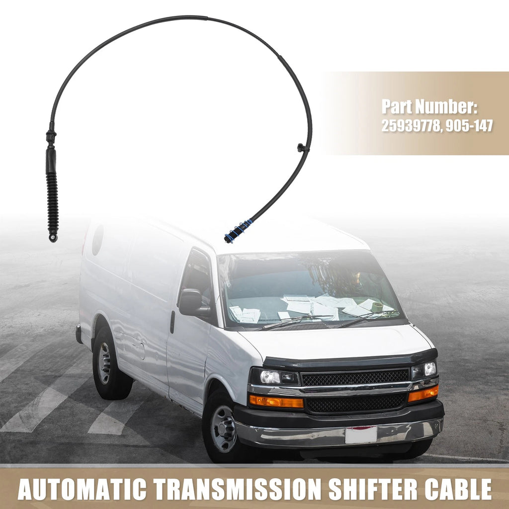 Vehicle Gear Shift Cable Set Replacement for Chevrolet Express 1500 2003-2009