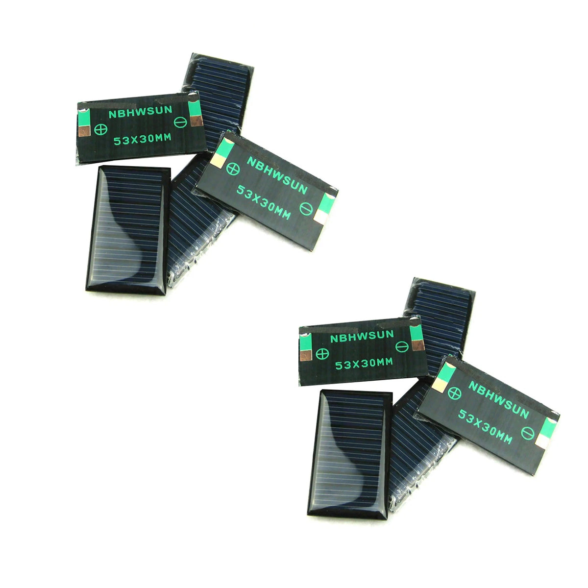 10Pcs 5V 30mA Micro Power Solar Cells Panel for DIY Projects