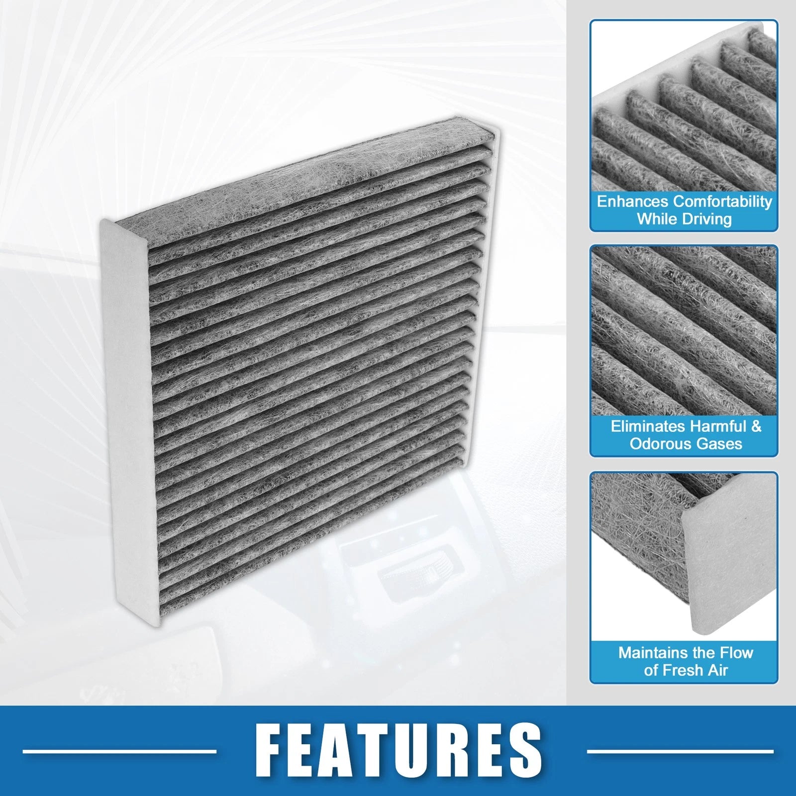 Cabin Air Filter Replacement for Toyota 4Runner (2010–2023)