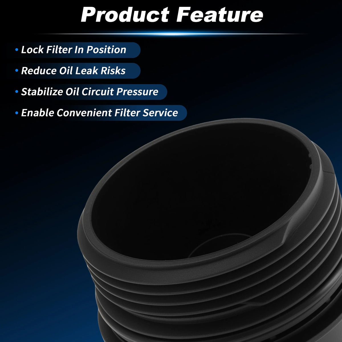 Oil Filter Housing Cap for Hyundai Accent (2020–2022) 263152M000