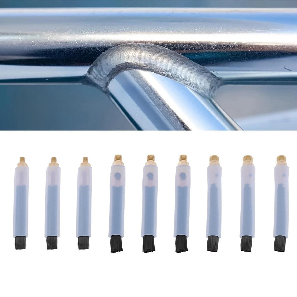 3 Pack Welding Brushes with Copper Heads for TIG MIG Welding
