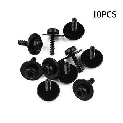 10pcs Screw Bolt 20mm Black for Ford Focus Escape