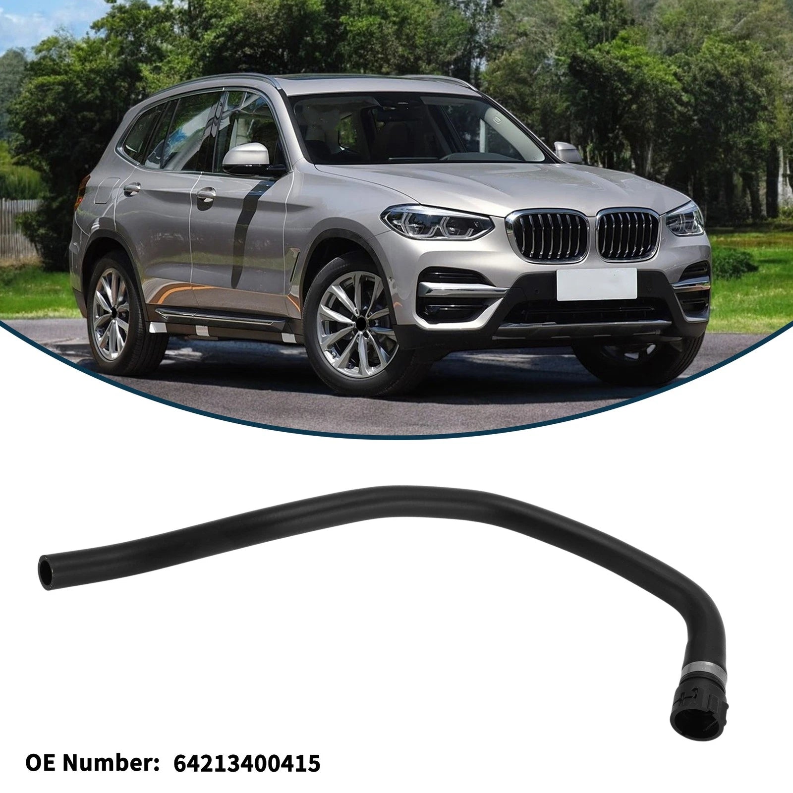 Radiator Hose Replacement for BMW X3 2004–2007 Cooling Liquid Tube
