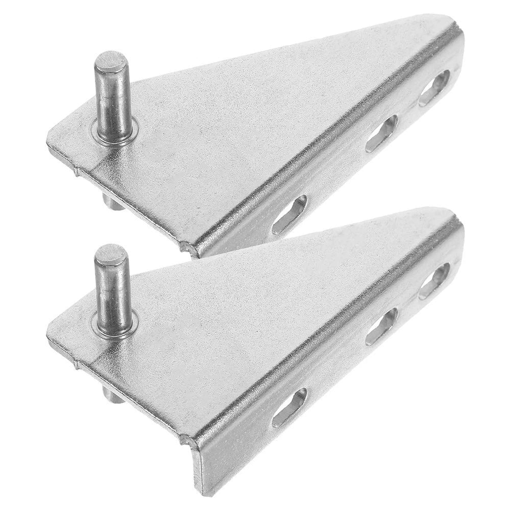 2X Stainless Steel Refrigerator Door Hinges for