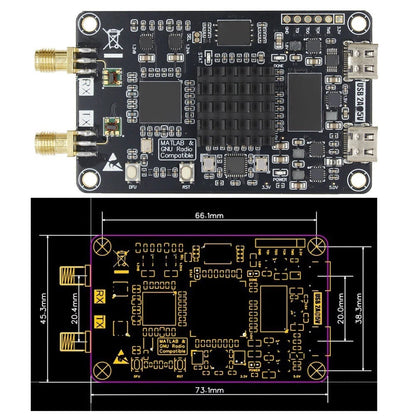 ZYNQ7010 Development Board with AD9363 RF Transceiver (10MHz-6GHz)
