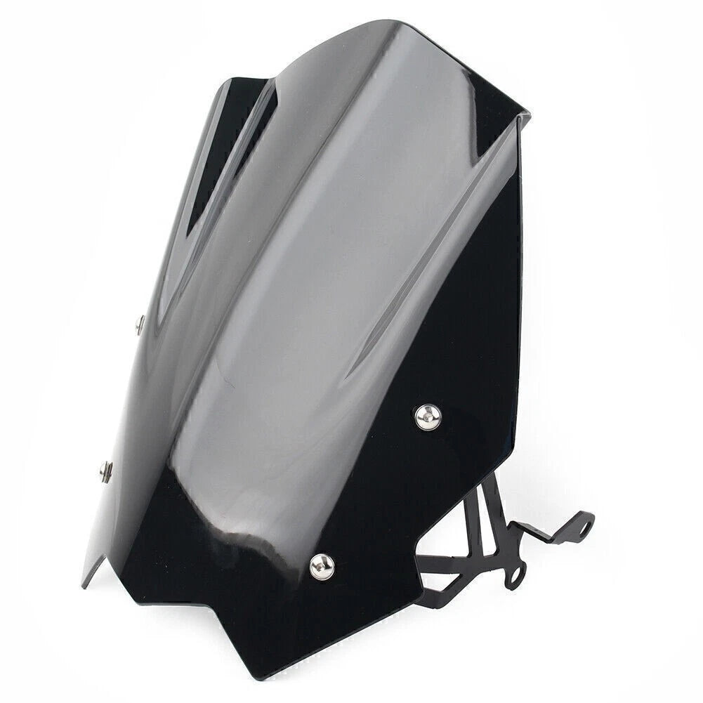 Front Windshield Windscreen for BMW G310R (2017–2018) Black w/Bracket