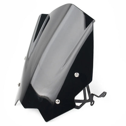 Front Windshield Windscreen for BMW G310R (2017–2018) Black w/Bracket