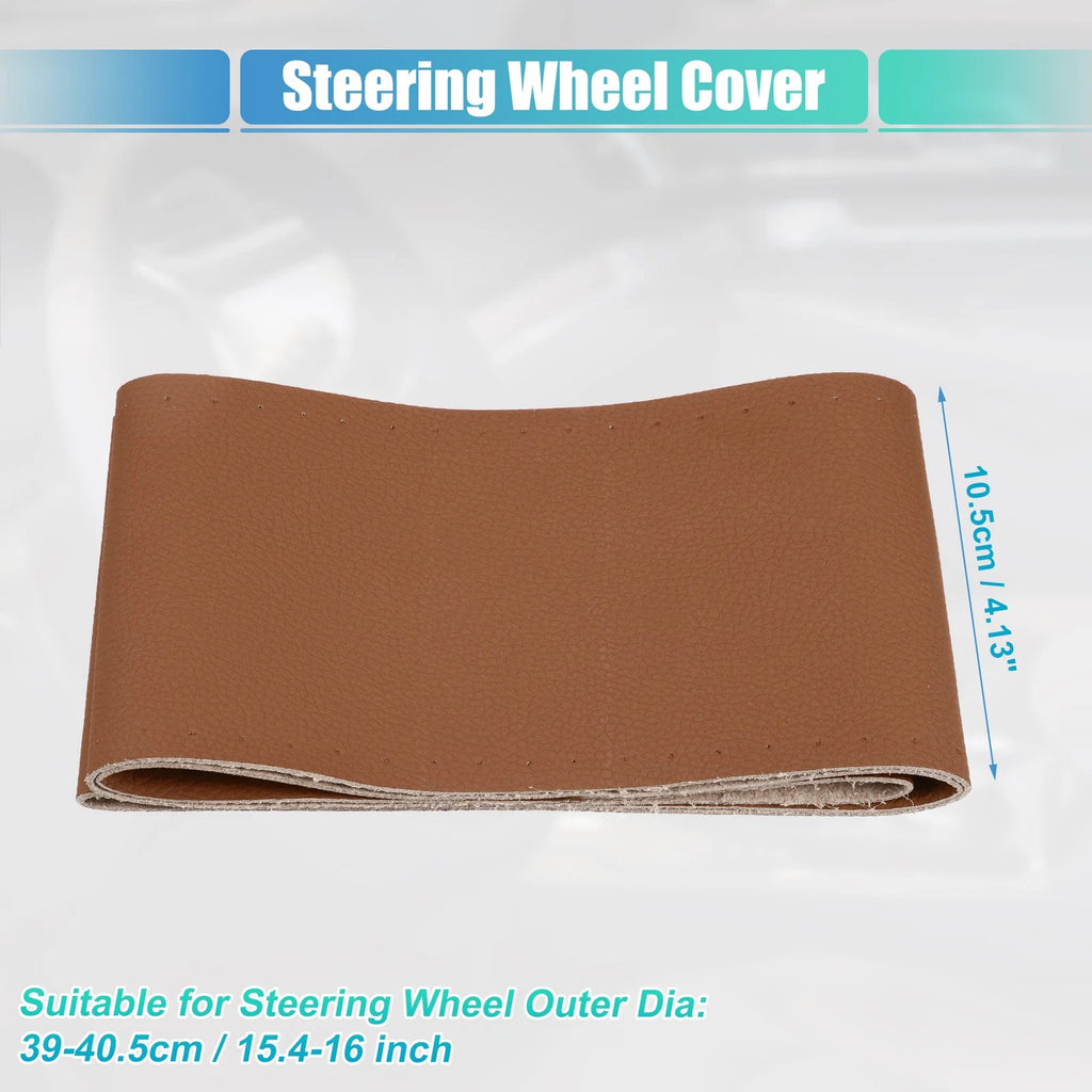 Steering Wheel Cover for Universal Fit (39-40.5cm Diameter)
