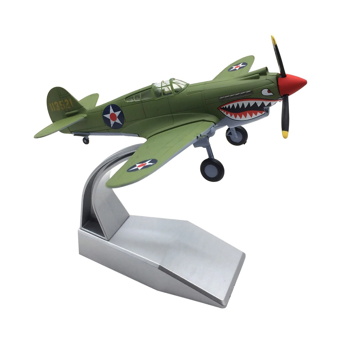 1/72 Scale P-40 Fighter Alloy Aircraft Model Display