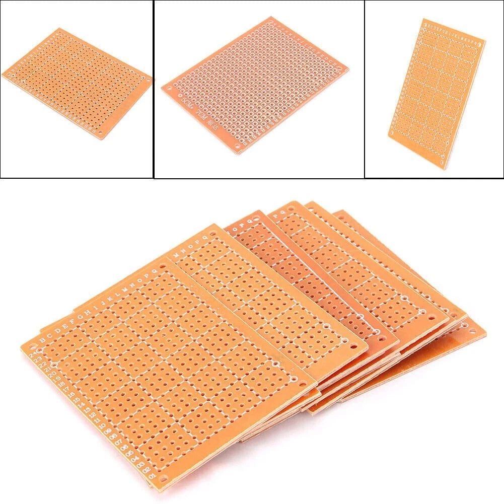 Prototype Paper Plate PCB Test Board for Universal Use (10 Pcs)