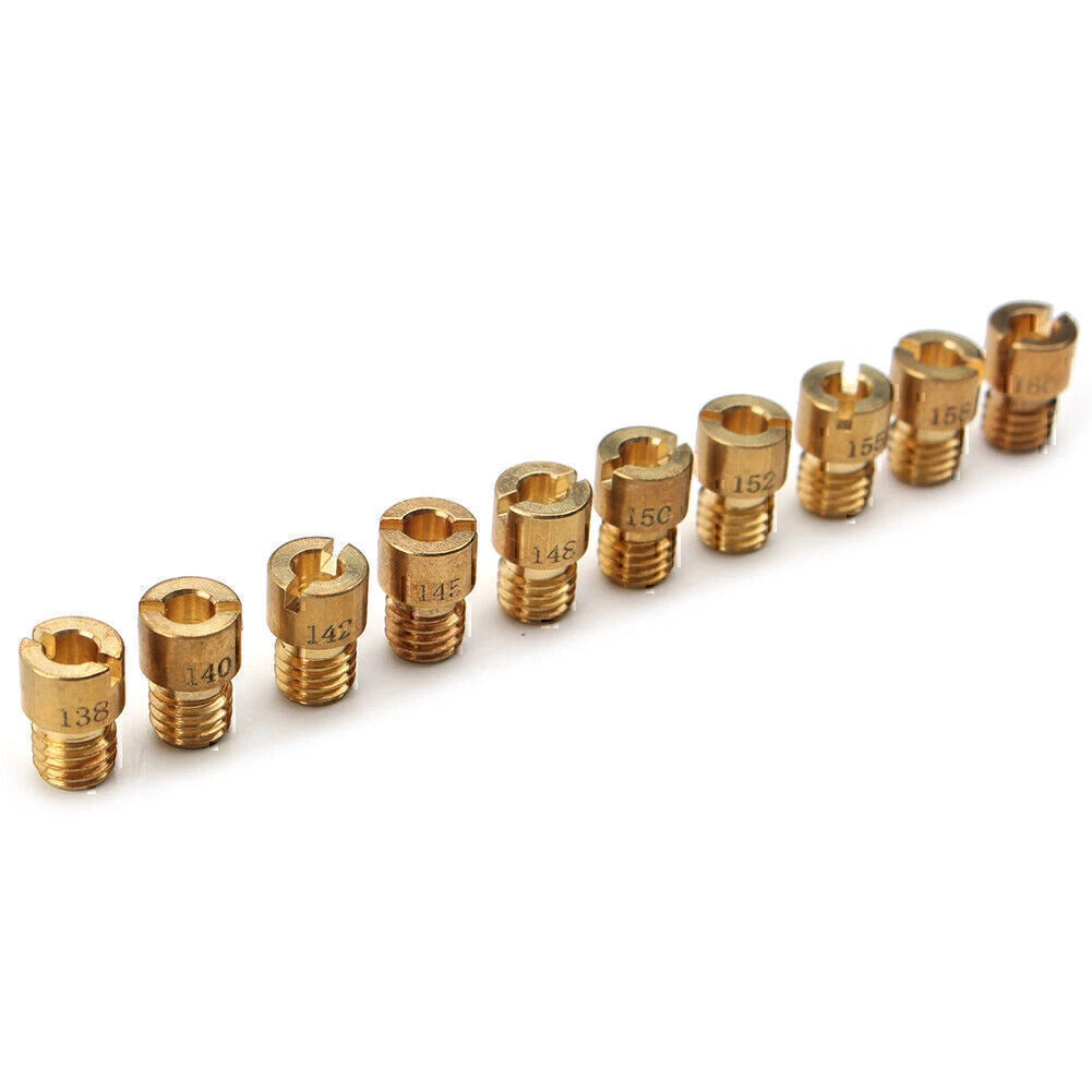 10 Pcs M5 Nozzle Intake Carburetor Main Jets for