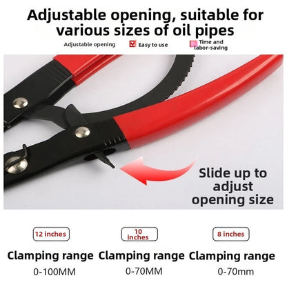 Adjustable Hose Clamp Pliers for Automotive (8, 10, 12 Inch)
