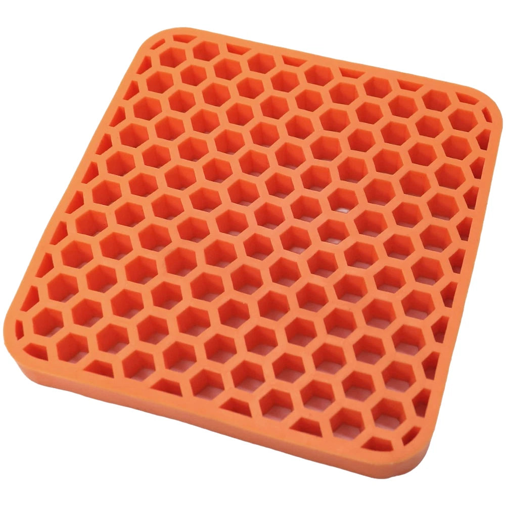 Silicone Mat for Organizing Craft Supplies - Textured Honeycomb Design