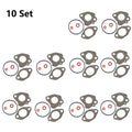 Set of 10 Carburetor Gasket Kits for Subaru Robin EX130 EX17 SP170 EX30