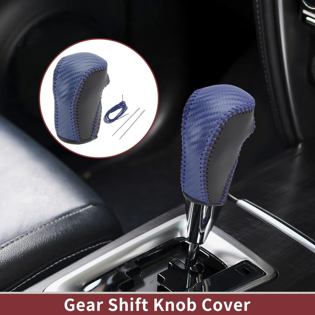 Gear Shift Knob Cover Replacement for Mazda CX-5 (2013–2014) Faux Leather