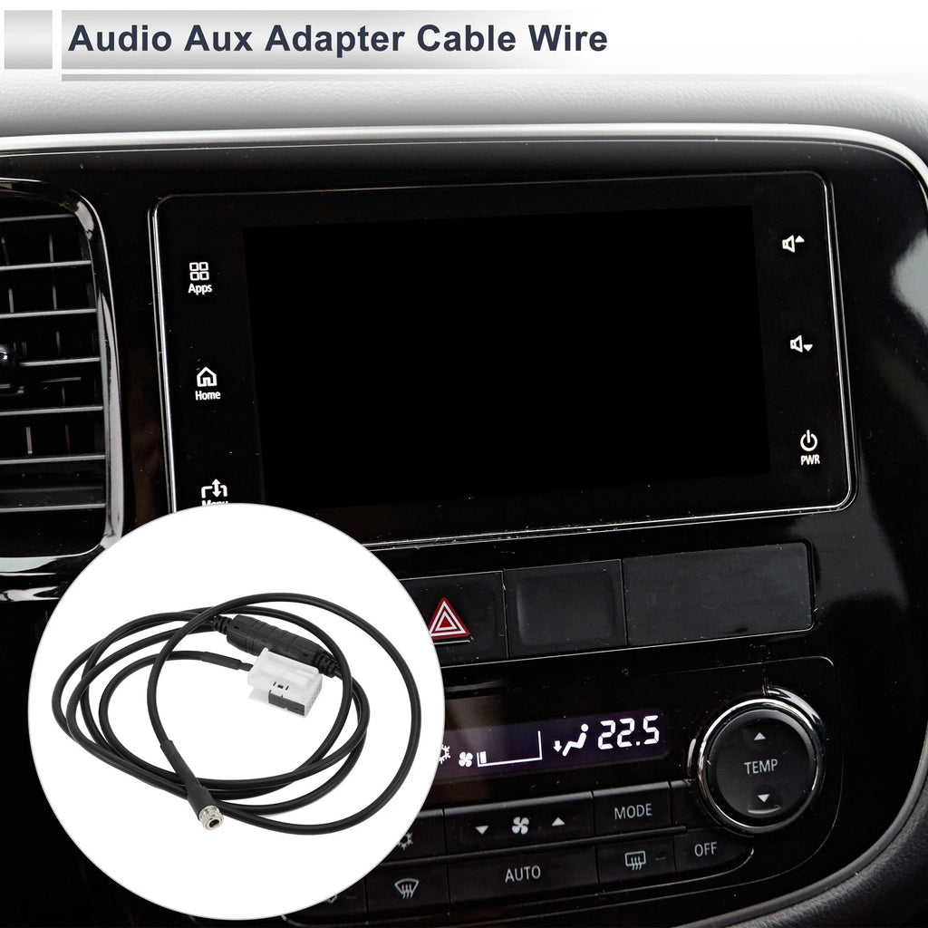 Aux Audio Adapter Cable for BMW Car Stereo Radio Wire Harness (2010–2020)