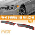 Front Bumper Reflector Side Marker Replacement for BMW E92 E93 (2007–2012)