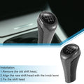 Gear Shift Knob Manual 6 Speed Replacement for BMW 1 3 5 6 Series (E81)