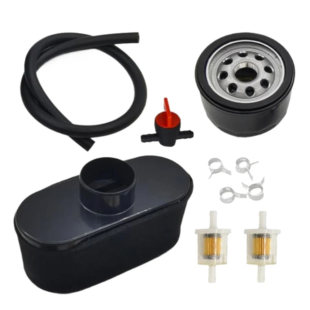 Engine Support Air and Oil Filter Set for Lawn Mower