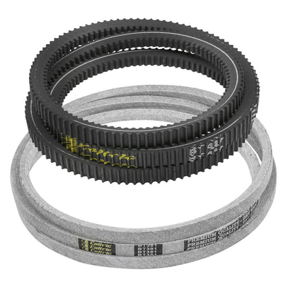 Deck Belt Set for John Deere X500 X520 X534 X540 Multi Terrain Tractors (48 in)