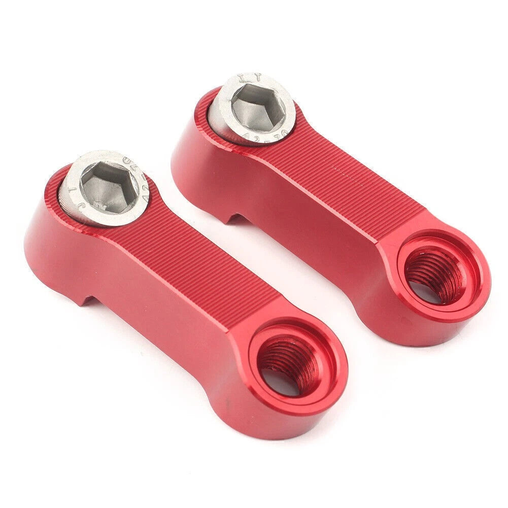 Mirror Riser Extenders for Kawasaki Z800 Z1000 (2013–2016) - 4 Color Options