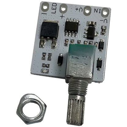 LED Dimmer for Easy Integration into Fixtures (3.7-24V) Flicker-free