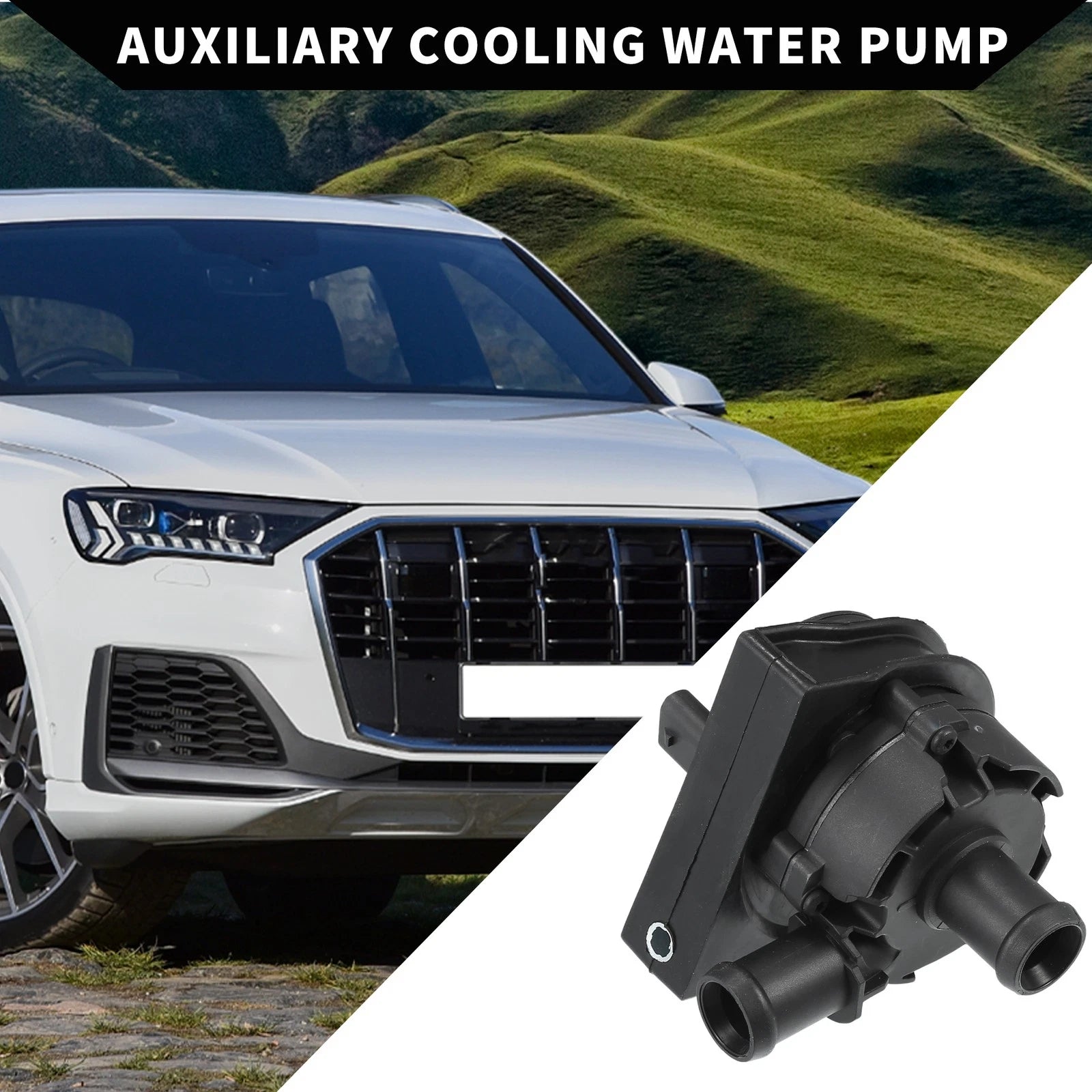 Auxiliary Water Pump Replacement for Audi A1 L4 1.4L (2013–2013)