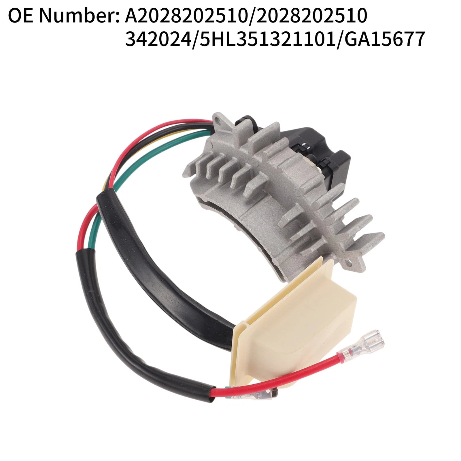 HVAC Blower Motor Resistor for Mercedes Benz C Class W202 (1993–2000)