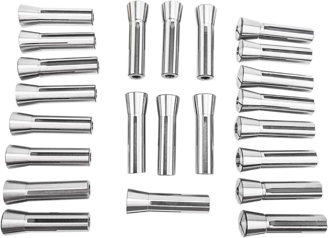 23 Piece Collet Set for Bridgeport (Fractional 1/16" to 3/4")