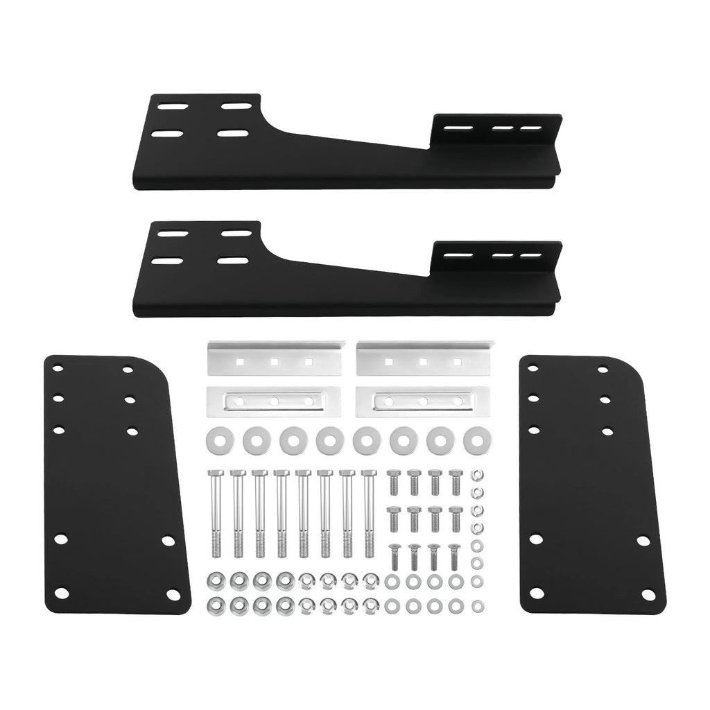 Rear Step Running Board Brackets Kit for Mercedes-Benz Sprinter 1500 2500 (2007–UP)