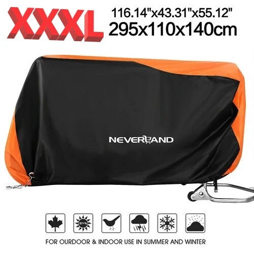 Motorcycle Cover for Harley-Davidson Road Glide (Waterproof, UV Protector)