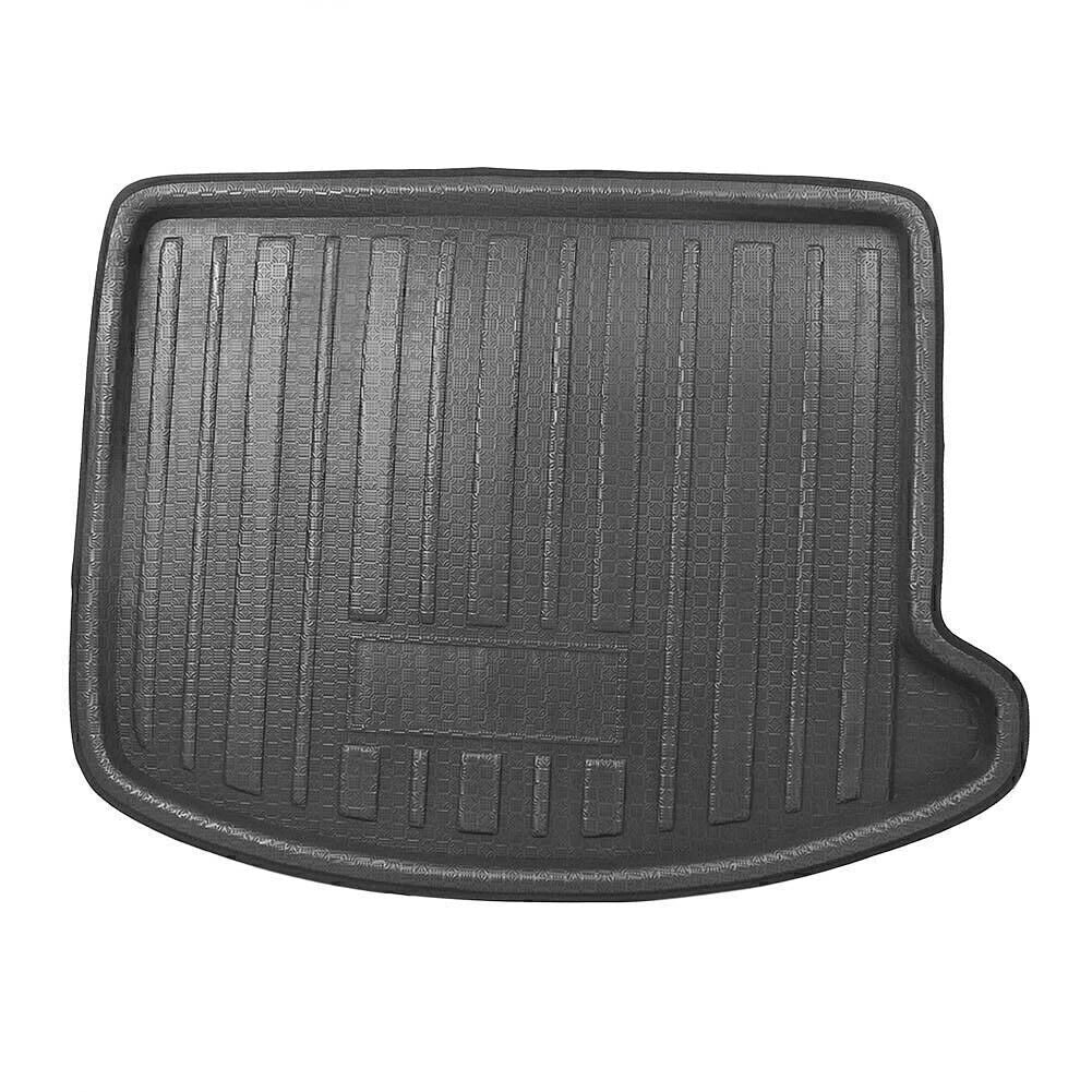 Rear Trunk Liner Cargo Floor Tray Boot Mat for Ford Escape (2013) BLACK