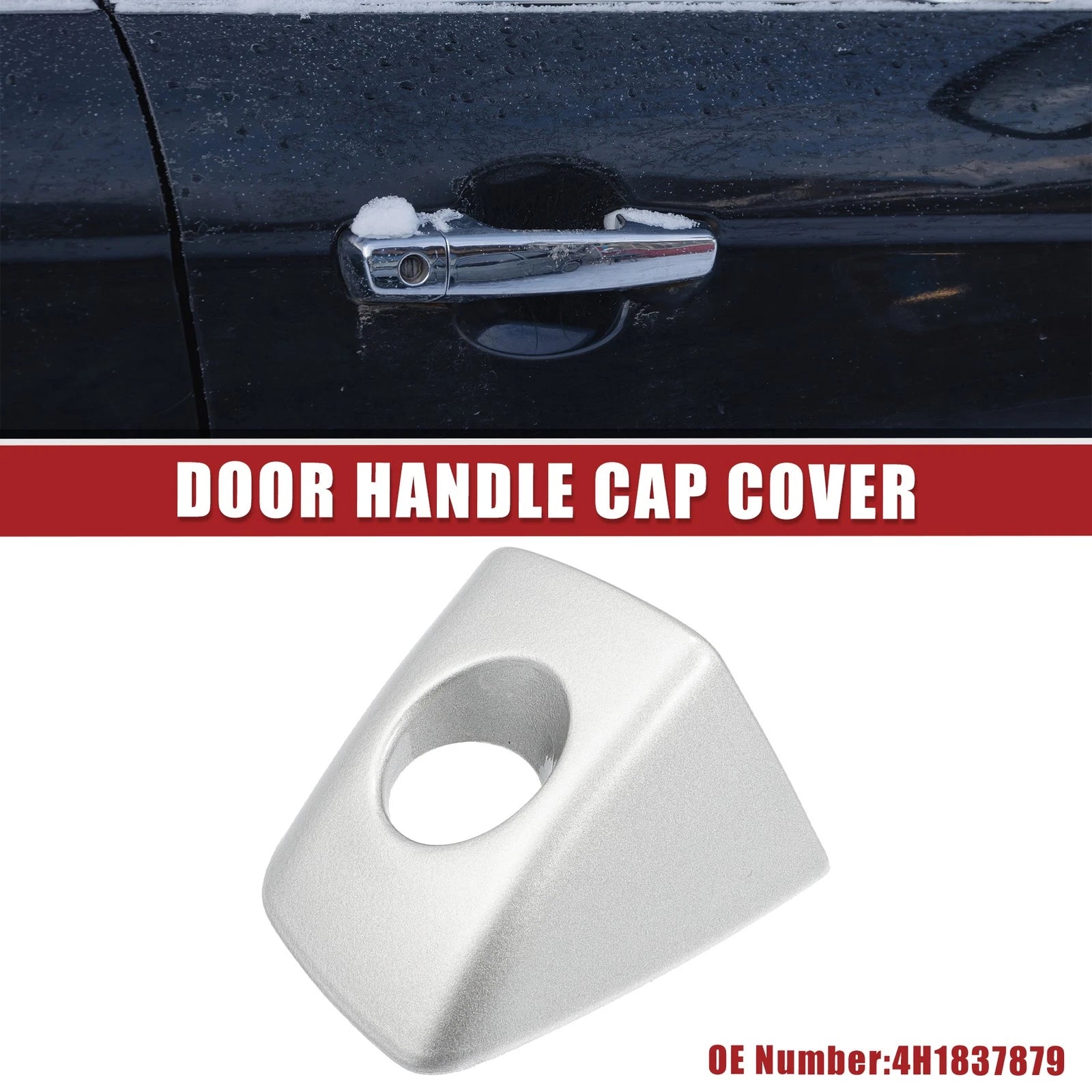 Front Left Door Handle Cap Cover Replacement for Audi A4 (2008–2016)