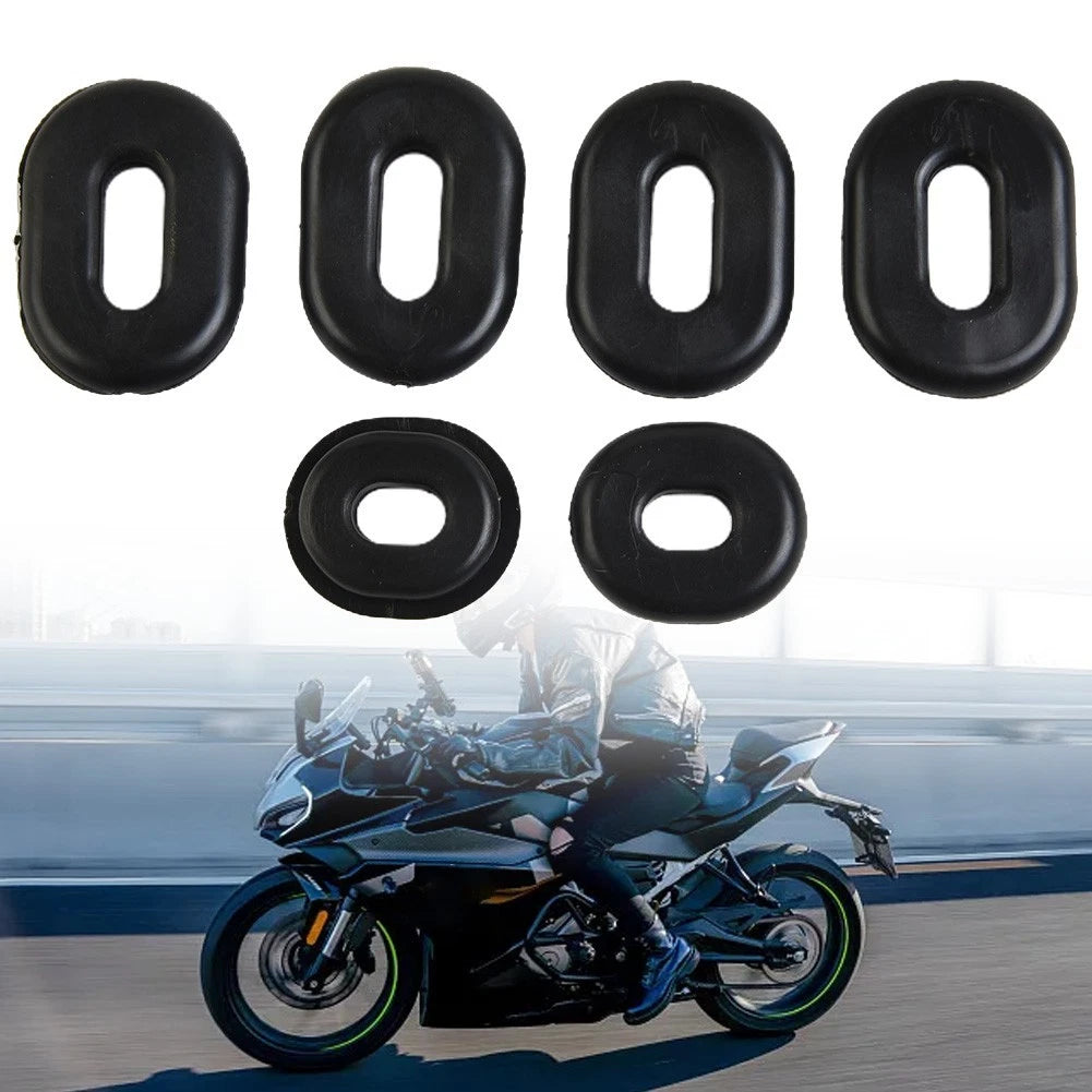 Set of 6 Rubber Side Cover Grommets for Honda CB CL SL XL100