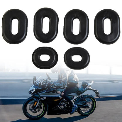 Set of 6 Rubber Side Cover Grommets for Honda CB CL SL XL100