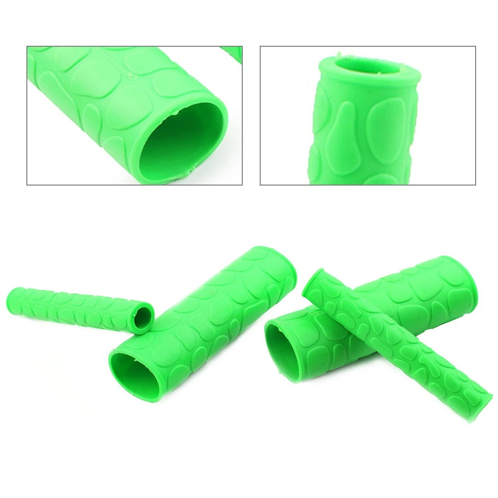 2x Practical Motorcycle Hand Grips Dirt Bike Soft TRP Handle Bar Handbrake Cover