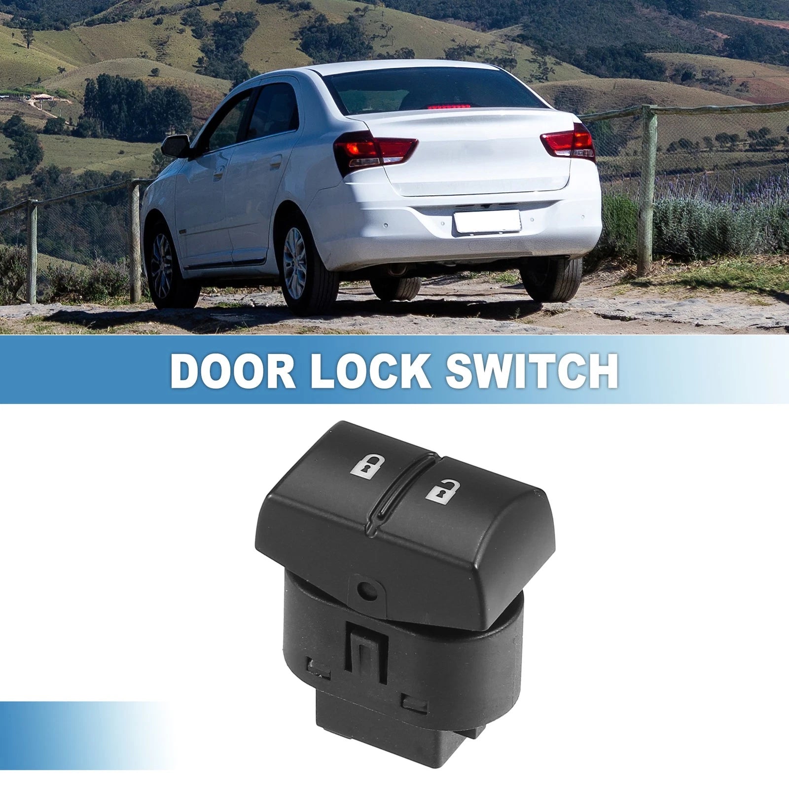 Door Lock Switch Front Right Passenger Side for Chevrolet Cobalt (2005–2010)