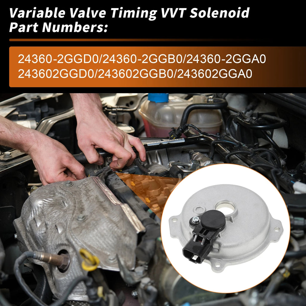 VVT Solenoid Replacement for Hyundai Kia VVT Engine (2011–2020)