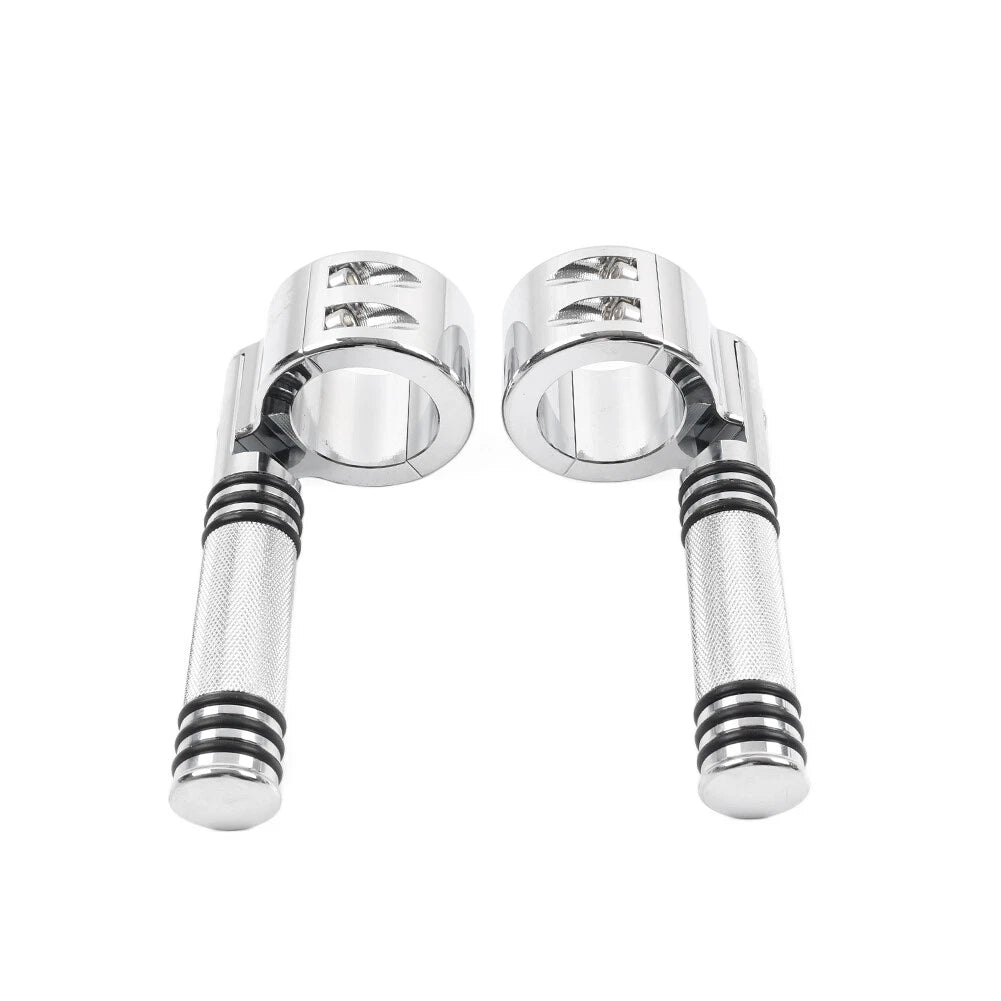 1-1/2" 38MM Engine Crash Bar Footpeg Clamp for Harley Motorcycle
