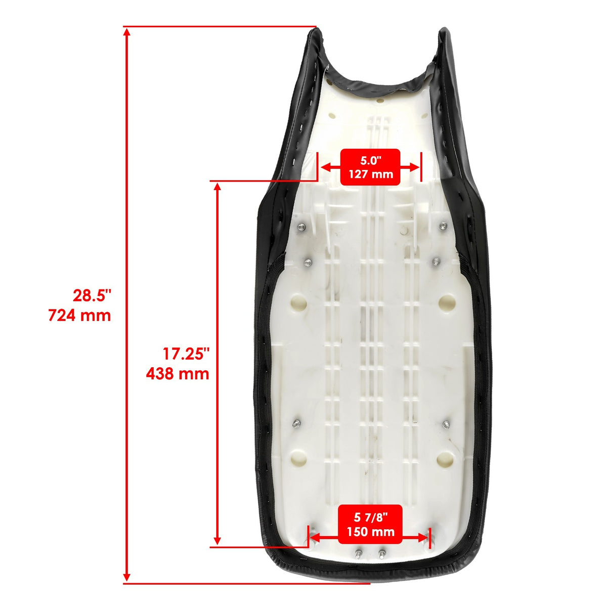 Complete Seat Black Replacement for Honda TRX250X 2x4 (1991–1992)