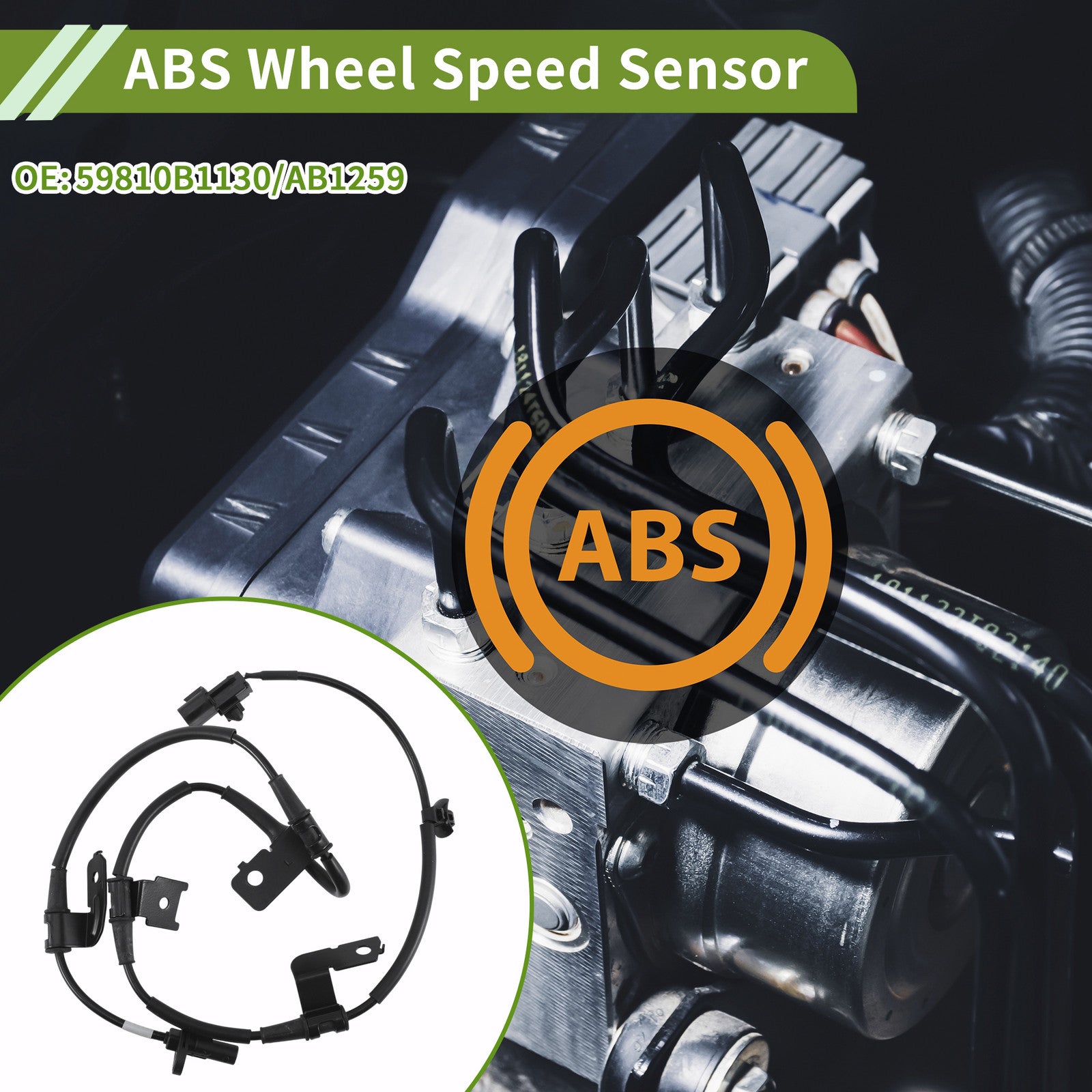 ABS Wheel Speed Sensor Replacement for Hyundai Genesis G80 (2015–2016)