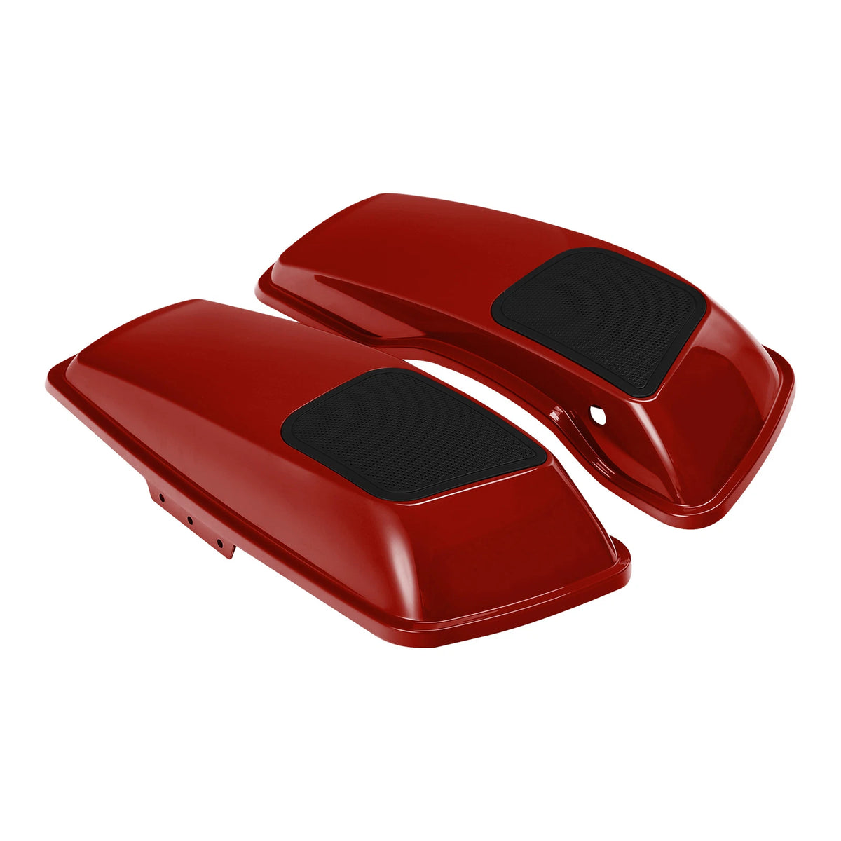 6x9" Saddlebag Speaker Lids for Harley Touring Road King (2014–2024) Wicked Red